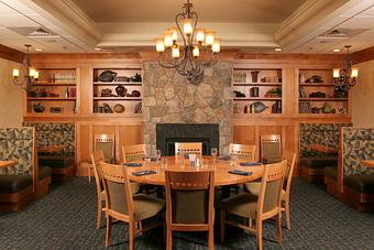 Interior: Private Dining Room - Chop House at Mendenhall in Piedmont Center - High Point, NC Steak House Restaurants