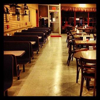 Interior - Club Car Cafe in Parksley, VA American Restaurants