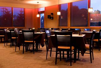 Interior: Copper Dining Room - Copper Dine & Drink in East Lansing, MI Restaurants/Food & Dining