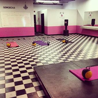 Interior: Bootcamp Class - Couture Fitness in Milford, CT Health Clubs & Gymnasiums