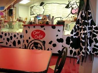 Interior - Cow Cafe in New Bern, NC Dessert Restaurants