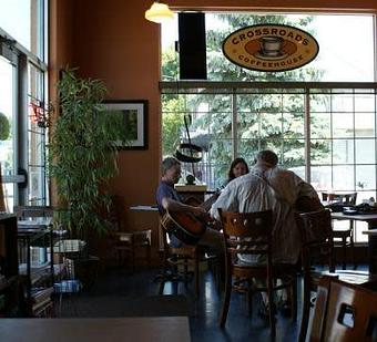 Interior - Crossroads Coffee House in Cross Plains, WI Coffee, Espresso & Tea House Restaurants