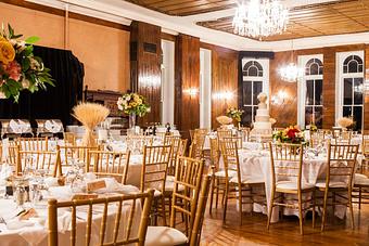Interior: Wedding Reception Venue - Crystal Dining Room in 1886 Crescent Hotel & Spa - Historic Loop - Eureka Springs, AR American Restaurants