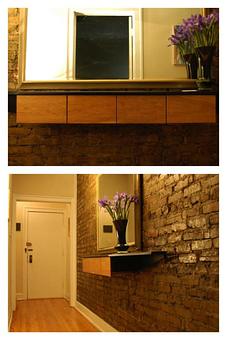 Interior: Custom-Built Shelving - D'anca Design in Westchester, IL Graphic Design Services