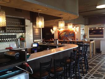 Interior: View of the Bar... taps and all! - Dancing Marlin in Frankfort, IL American Restaurants