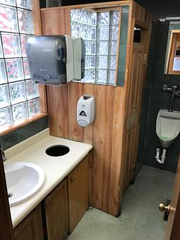 Interior: Men's Bathroom - Darwin's Theory in Anchorage, AK Nightclubs