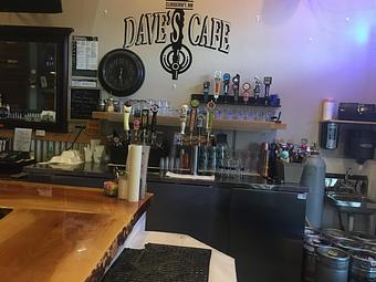 Interior - Dave's Cafe in Cloudcroft, NM American Restaurants