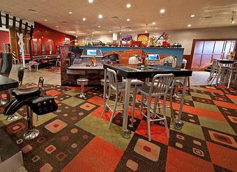 Interior - Derailed Diner inside the Oasis Travel Center - Mirage Cafe in Robertsdale, AL American Restaurants