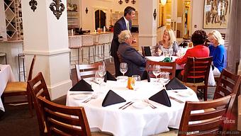 Interior: Desi and guests! - Desi Vega's Steakhouse in Warehouse District/CBD - New Orleans, LA Seafood Restaurants