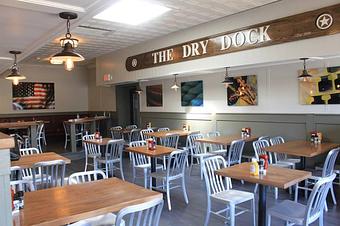 Interior - Dry Dock Bar & Grille in Norwalk, CT American Restaurants