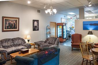 Interior - Dutton's Parlour in Valley City, ND Coffee, Espresso & Tea House Restaurants