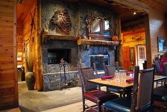 Interior - Eagle's Landing Restaurant in June Lake, CA American Restaurants