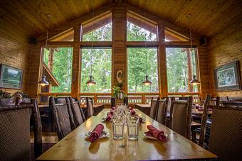 Interior - Eagle's Landing Restaurant in June Lake, CA American Restaurants