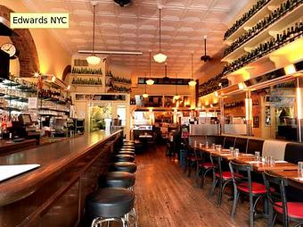 Interior - Edward's in Tribeca - New York, NY American Restaurants