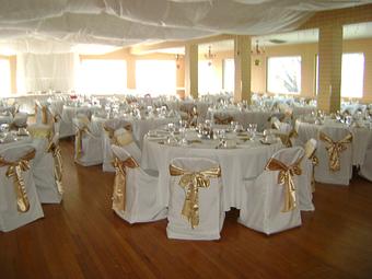 Interior: Our Ball Room - Elaine's Place in Next to the Quail Dunes Golf Course - Fort Morgan, CO American Restaurants