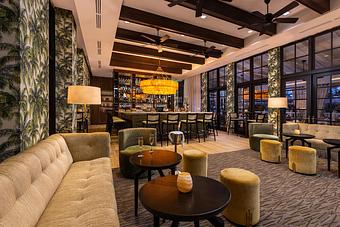 Interior: Essensia Bar & Lounge - Essensia Restaurant at The Palms Hotel & Spa in Miami Beach - Miami Beach, FL Global Restaurant
