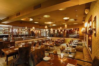 Interior: Main Dining Room - Estate Restaurant + Bar in Santa Monica, CA American Restaurants