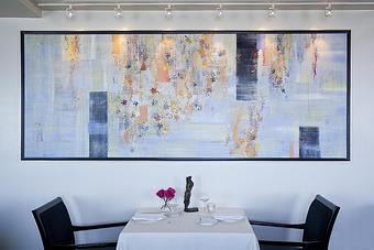 Interior: Paintings by Siegel - Everest in The Loop - Chicago, IL French Restaurants