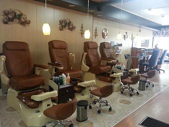 Interior - Fancy Nails and Spa in Bristol, RI Manicurists & Pedicurists