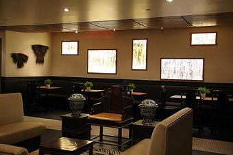 Interior: Lower floor lounge - Fang in San Francisco, CA Chinese Restaurants