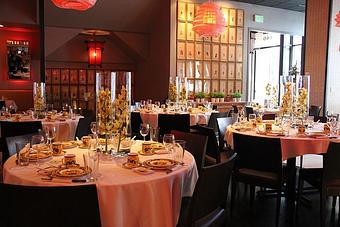 Interior: Setup for private event - Fang in San Francisco, CA Chinese Restaurants