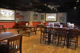 Interior - Fieldhouse Bar and Grill in Moss-Bradley, Uplands - Peoria, IL American Restaurants