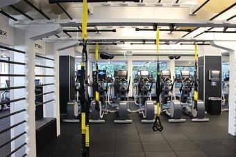 Interior - Fitness SF Embarcadero in San Francisco, CA Health Clubs & Gymnasiums