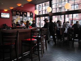 Interior - Five Star Bar in Noble Square - Chicago, IL Bars & Grills