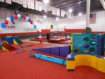 Interior - Flips Gymnastics in Lake Forest, IL Sports & Recreational Services