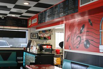 Interior - Frosto Drive-In in Historic District - Crowley, LA American Restaurants