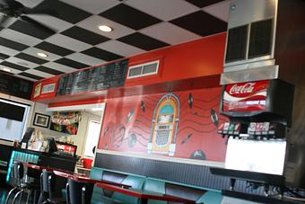 Interior - Frosto Drive-In in Historic District - Crowley, LA American Restaurants