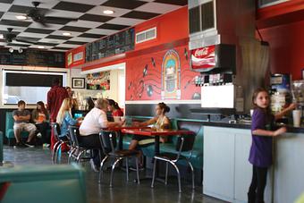 Interior - Frosto Drive-In in Historic District - Crowley, LA American Restaurants