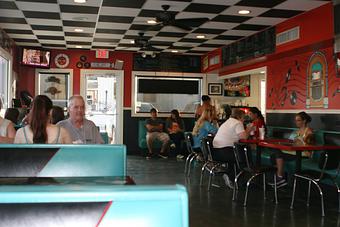 Interior - Frosto Drive-In in Historic District - Crowley, LA American Restaurants