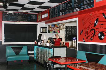 Interior - Frosto Drive-In in Historic District - Crowley, LA American Restaurants