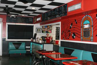 Interior - Frosto Drive-In in Historic District - Crowley, LA American Restaurants
