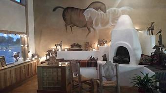 Interior - Ghost Horse Gallery / Night Owl Espresso & Tea in Silverton, TX Coffee, Espresso & Tea House Restaurants