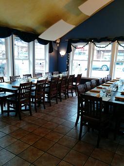 Interior: Party reservations as small as 1 and up to 100 guests in our main dining area - Girardi's Osteria in Edmonds, WA Italian Restaurants