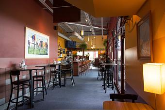 Interior: Greenside Interior - Greenside Cafe in Cedar Crest, NM American Restaurants