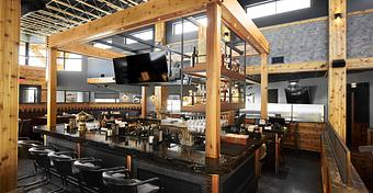 Interior - Grindstone on the Monon in Westfiled, IN American Restaurants