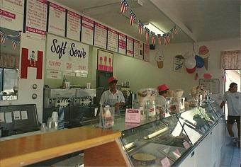 Interior - Hanks Ice Cream in Webster, NY Sandwich Shop Restaurants