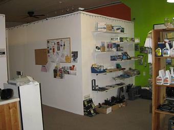 Interior: Some of the parts we carry on hand - Heckey's Computers & Vacuum Services in Waupaca, WI Vacuum Cleaners