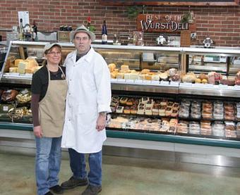 Interior: Hermann Wurst Haus Deli, Gourmet Sausage & Meats - Hermann Wurst Haus in Historic Downtown Hermann - Hermann, MO Delicatessen Restaurants