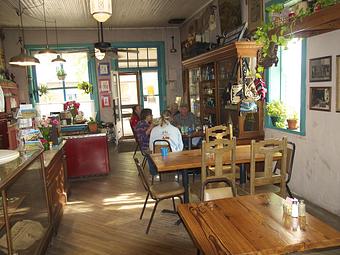 Interior - Hillsboro General Store in Hillsboro New Mexico Historical District - Hillsboro, NM American Restaurants