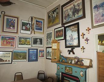 Interior - Hillsboro General Store in Hillsboro New Mexico Historical District - Hillsboro, NM American Restaurants