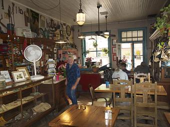 Interior - Hillsboro General Store in Hillsboro New Mexico Historical District - Hillsboro, NM American Restaurants