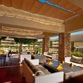 Interior - The Terrace Restaurant at the Hilton Palm Springs in Palm Springs, CA American Restaurants