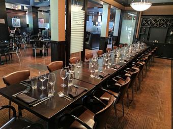 Interior: Private Dining - Winning Edge Room - Hops n' Sprockets in Roanoke, VA American Restaurants