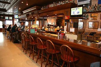 Interior - Horn's Gaslight Bar & Restaurant in Mackinac Island, MI Bars & Grills