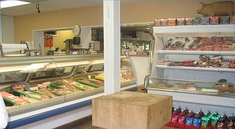 Interior - Horner's Butcher Block in Marion, IN Delicatessen Restaurants