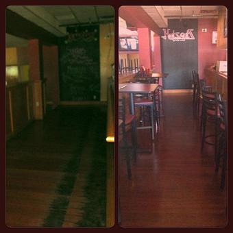 Interior: The Bar Before & After - Hotshots Sports Bar & Grill- Florissant in Florissant, MO Bars & Grills